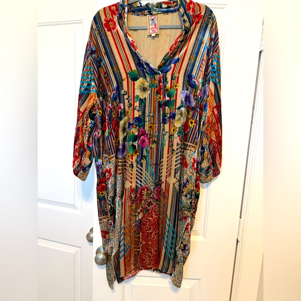 Johnny Was Stine Long Tunic Dress